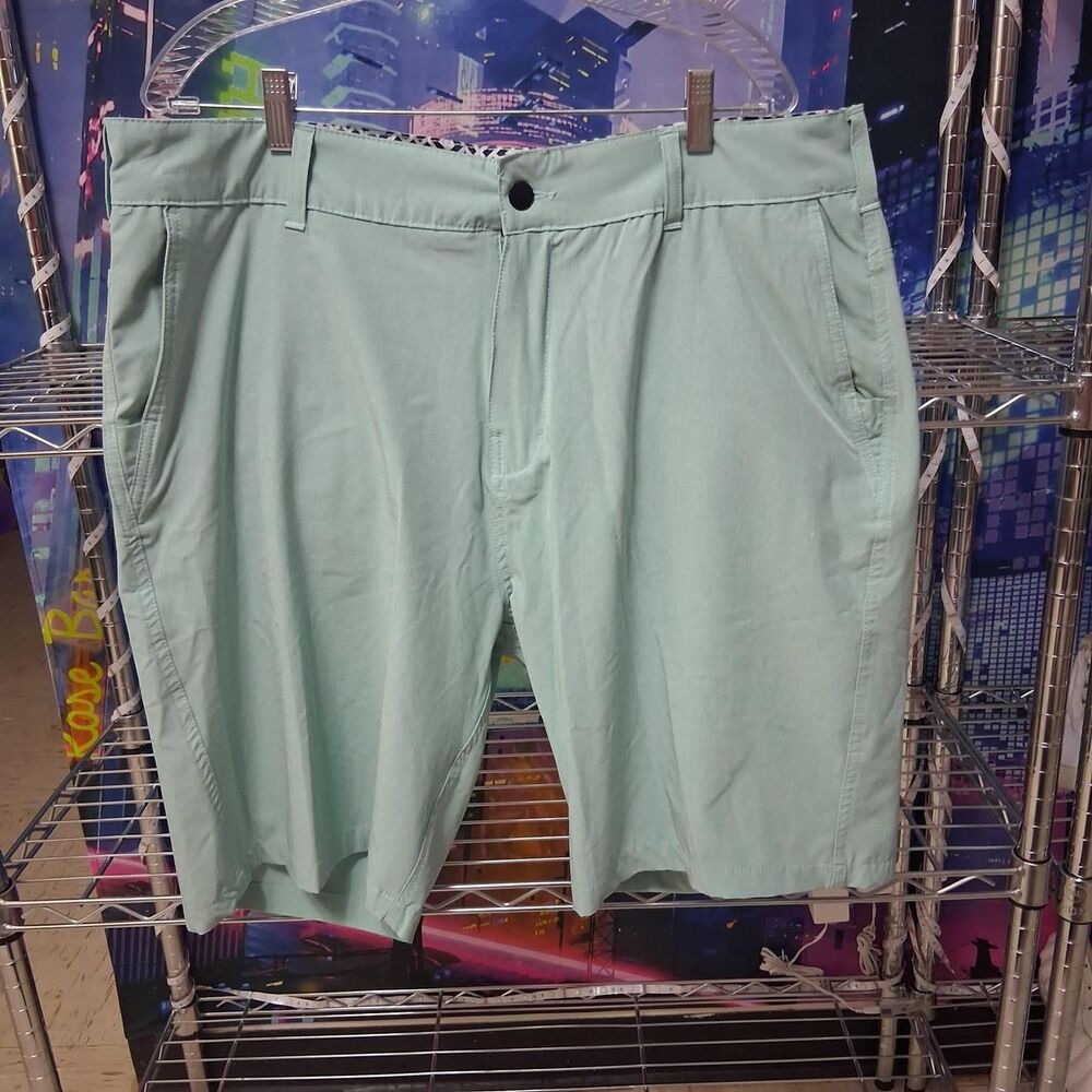 Unbranded Men's Green and Blue Shorts